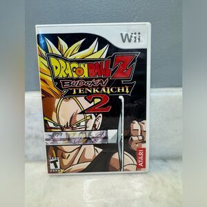 Dragon Ball Z: Budokai Tenkaichi 2 (Nintendo Wii, 2006) No Manual
